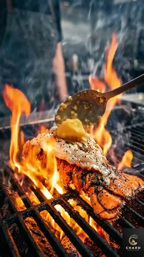 How to Grill the PERFECT Lobster Tail 🧈🔥 #foodie #burger #burgerrecipe #recipe #baking #breakfast