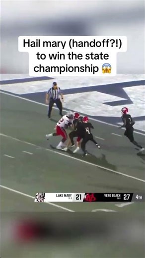 ONE OF THE WILDEST ENDINGS YOU’LL EVER SEE 😱 (via @fhsaaofficial/TT, @nfhsnetwork/IG)