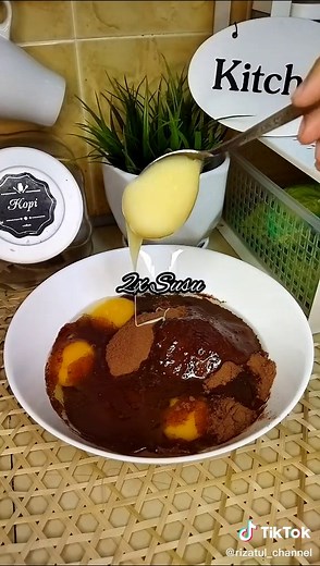 Resepi Kek Milo 3 Bahan: Cara Buat Kek Coklat Mudah Dan Sedap