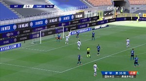 [意甲]桑普多利亚前场断球 坎德雷瓦门前推射打进