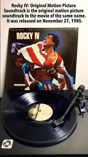 Survivor - Eye Of The Tiger (Intro) (1982; 1985 Rocky IV Soundtrack) | Vinyl Preview
