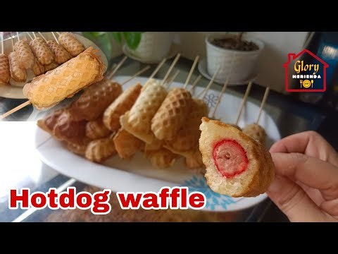 Easy Steps Hotdog WAFFLE 🌭🧇 na PANGNEGOSYO | Filipino style Waffle Hotdog 🌭 and Cheese 🧀
