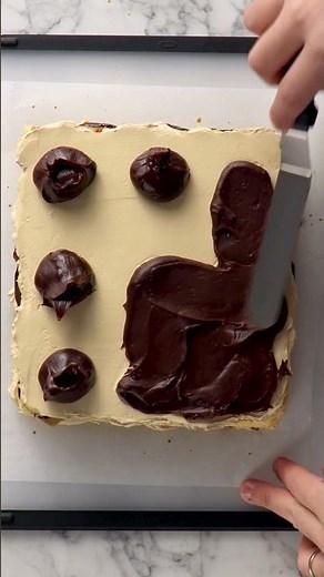 Opera Cake Recipe with Layers of Coffee and Chocolate
