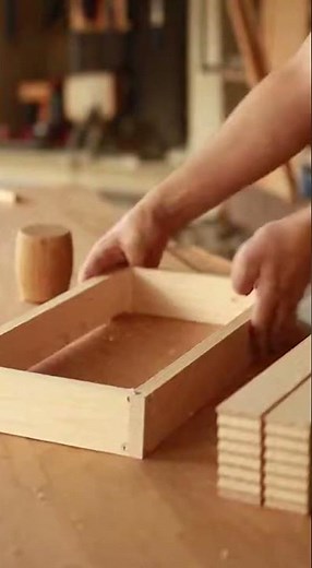 This Simple Wooden Crate Fixes So Much Clutter. #woodworking #organization #storageideas