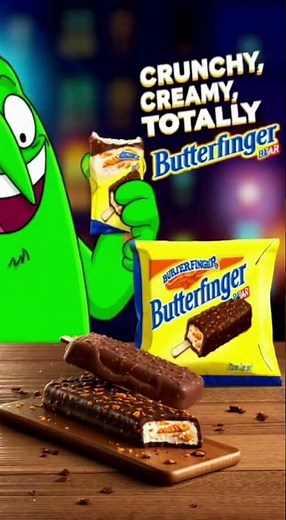 Victor 1994 The Movie Butterfinger Ice Cream Bars and Butterfinger Ice Cream Nuggets Commercial