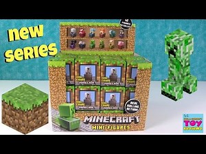 NEW Minecart Minecraft Series Blind Box Figures Opening Full Set Hunt | PSToyReviews
