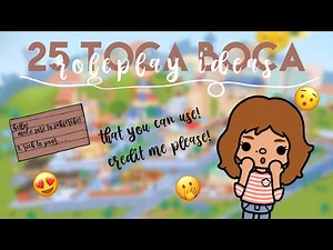 25 TOCA BOCA ROLEPLAY IDEAS! | 58 seconds | lynne’s toca world