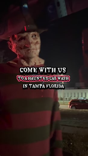 A scare and clean at Tampa’s Haunted car wash! #travel #tampa #haunted #carwash #hauntedcarwash #hauntedplaces #thingstodointampa | She Mama Maps