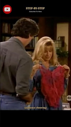 Step-by-step 90s comedy tv show scene #stepbystep #youtubeshorts #trending #funny #scene #english