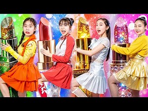 Poor Vs Rich Vs Giga Rich Vs Normal Girl At Makeover Contest! Who Will Be The Winner?