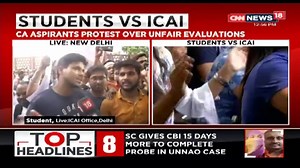 50K views · 369 reactions | Thousands of Chartered Accountant (CA) aspirants protest outside the branches of ICAI across the country. The candidates allege that their answers sheets were not evaluated correctly. | Sagar Gupta speaks to protesting candidates outside ICAI office in New Delhi. | News18 | Facebook