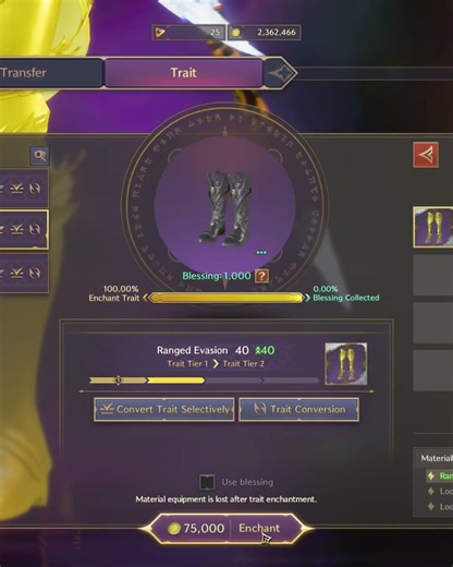 🐺💪FINISH MAX TRAITING ALL 4/4 IN MY PHANTOM WOLF MASK! - Throne and Liberty