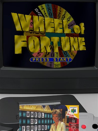 Wheel of Fortune on N64?! 📺🎮 Another TV Show Turned Game #WheelOfFortune #N64 #RetroGaming #WeirdGames #GamingHistory