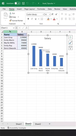 4.2K views · 51 reactions | In this Excel Tutorial we are going to see how we can just show only charts and hide the data associated with charts. Thank you for watching! #Excel #exceltips #corporate #accounting #finance | SUS INFO | Facebook