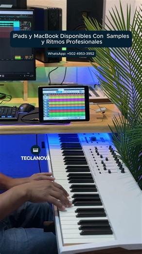 iPad Y MacBook Con sonidos Y Ritmos Profesionales Disponibles