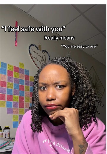 If someone tells you, “I feel safe with you” ask them what they mean by that… because it may not mean the same thing. Definitions are important for clarity #emotionalintelligencecoach #emotionalintelligence #philosophytok #humanpyschology #radicalhonesty