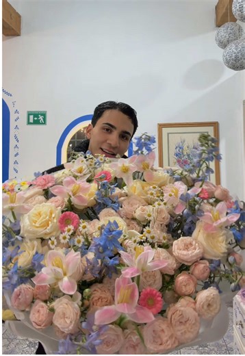 Arte arte #leonardoleon #peonias #flores #tulipanes #floreria | yami leonardo leon