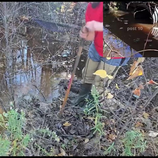 Part 1 Draining A Flooded Road By Raking | Post 10