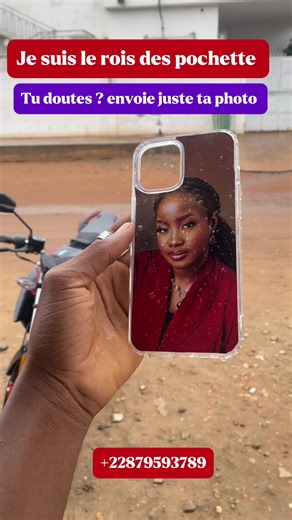 ✨ Pochette personnalisée ultra stylée et résistante à l’eau 🌧️💧 Affiche ta personnalité avec élégance, même sous la pluie ! 📱 Compatible avec tous modèles 🚚 Livraison rapide et expédition partout au Togo 🇹🇬 📞 Commande au 228 79 59 37 89 📍Retrouve-nous sur TikTok pour plus de modèles exclusifs ! 🔥