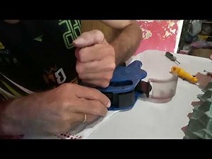 como montar uma Etiquetadora 5500. MX limpar a máquina