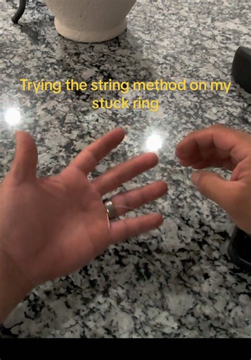 Using string method. #injuredfinger #stringmethod #metaglasses | gnarled fingers