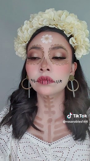 Catrina Makeup Tutorial for Halloween | Easy & Beautiful Catrina Makeup