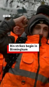 4.2K views · 11 reactions | Bin strikes have started in Birmingham with 12 days of action planned across four months. The Unite union says about 170 affected workers face losing an average of £8,000 a year due to a decision by the council. #bbcmidlands #strike | BBC Birmingham | Facebook