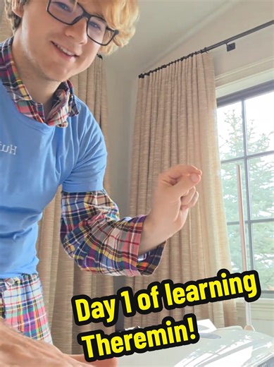 Day 1 of learning the theremin!#theremin #music #instrumentsoftiktok
