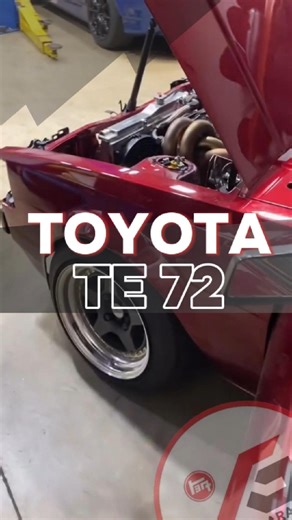 Ruby 72 project from Daniel Inez, he built a Toyota Corolla TE72 using a 3SGE Beams engine. The exterior paint and detailing were done by Dans Autobody. Perfectly built! 🔰🇺🇸 #te72corolla #toyota #corolla #te72 #3sge #beams #enginesound #usdm #jdm #rollagarage | Rolla Garage