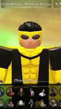 Invincible Variants Menu voice lines - Marvellous Smackdown Roblox (custom) #invincible #robloxedit