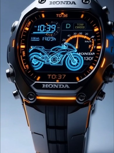 Honda TC 150 Sports Watch: Racing Style and Waterproof