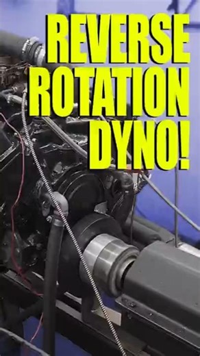 Chevy 400 Reverse Rotation Dyno!