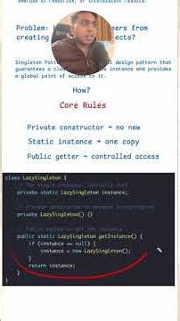 singleton design pattern