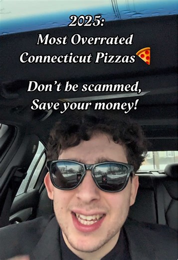 Trying to save ya’ll some money! Here are the top 3 most overrated Connecticut pizzas based on over 300 pizza reviews. #pizza #ranking #foodie #connecticut #munchermatt