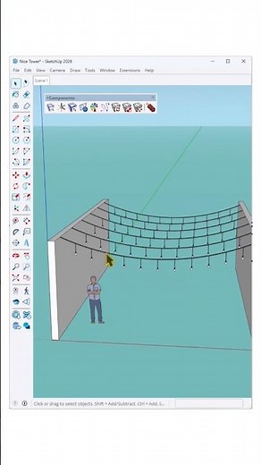 One hanging lamp becomes a full architectural lighting setup Cleaner spacing, smoother curves faster