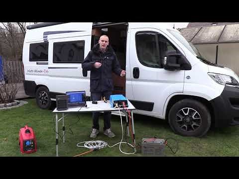 Wechselrichter Wohnmobil mit Netzvorrangschaltung Landstrombegrenzung Ladegerät von Victron Energy