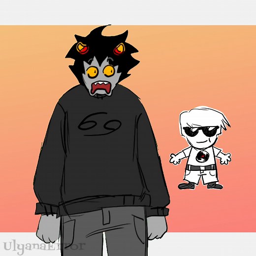 Homestuck DaveKat Fanart 2024 ft. Dave Strider and Karkat Vantas