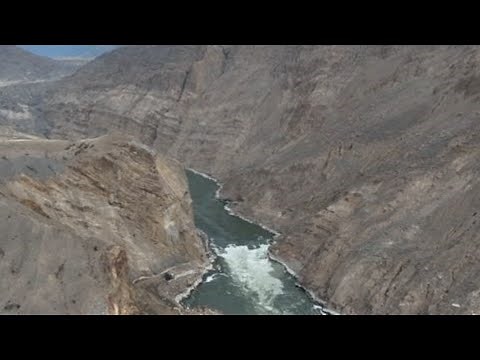 The rockslide that blocked salmon migration in the Fraser River, British Columbia