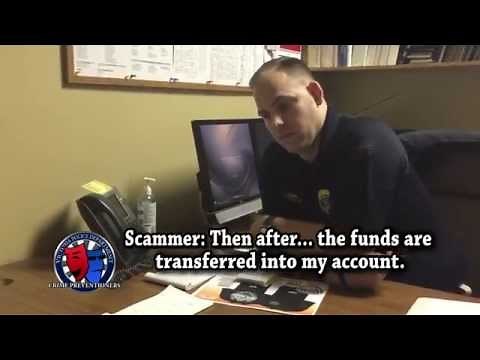 The Cop & The Scammer - REAL Phone Conversation!