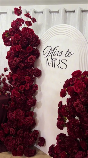 Red speaks love in every detail 🥀. An at home bridal shower designed with our signature set package, a beautifully styled dessert table with two floral arrangements and thoughtful accessories. Fully styled and delivered by us 🥂❤️ . . . . #eventdecor #runnadesigns #eventstylistuk #londondecor #weddingdecor