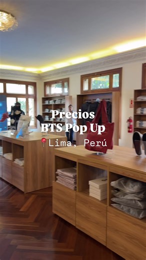 Pop up Arirang de BTS en Lima