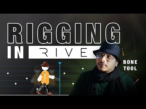 Rigging in Rive | Using Bone tool | Episode 9 - How to use Rive | Animation tutorial | Motion