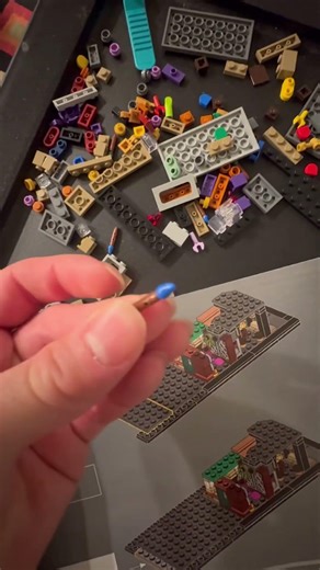 LEGO Diagon Alley build, Day 2