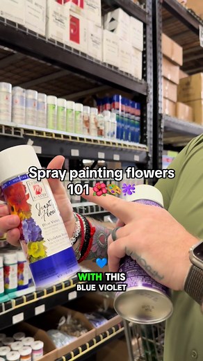Spray Painting Flowers: Tips and Techniques