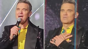 Robbie Williams dedicates touching rendition of 'Angels' for fan who died at recent Sydney show