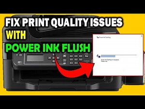 How To Run Power Cleaning on Epson L565, L360 & More