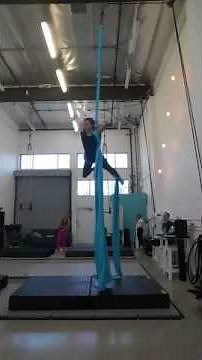 Beginner Aerial Silks Sequence at Womack & Bowman
