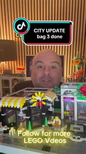 Assembly Square update 🧱 Bag 3 finished and this retired modular is finally going into the LEGO city. Do you build modulars into your city or display them separately? #AdultFansOfLEGO #lego #afol #legotok #legocity