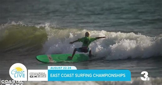 Preview: the 63rd Annual Coastal Edge East Coast Surfing Championships on Coast Live