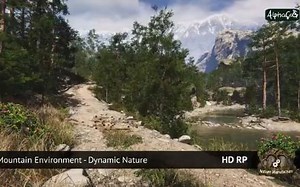 Unity 场景– 动态自然山地环境 Mountain Environment – Dynamic Nature